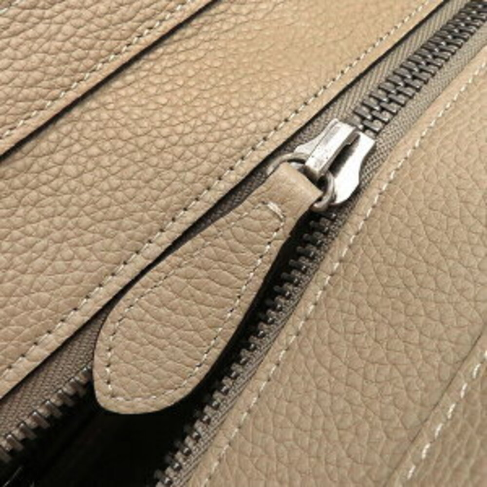 Celine Beige Shopper Handbag Tan Leather Luggage - Picture 5 of 9